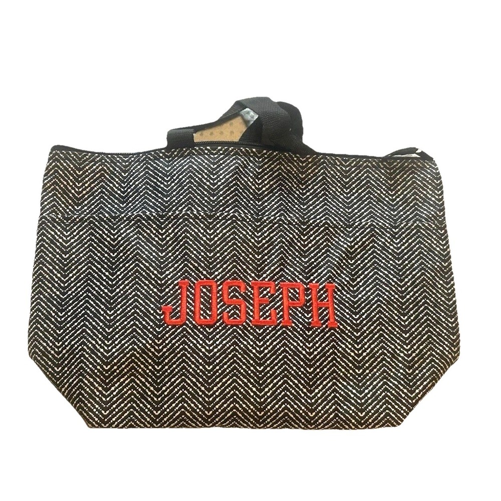 Thirty One Thermal Insulated Lunch Tote Bag - PERSONALIZED: Joseph (NEW W/O Tag)